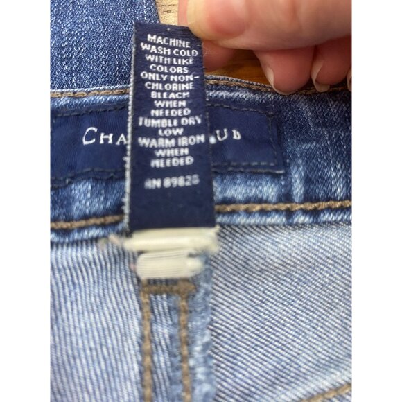 Charter Club Women's Size 4 Lexington Straight 5 Pocket Denim Jeans - Picture 4 of 5